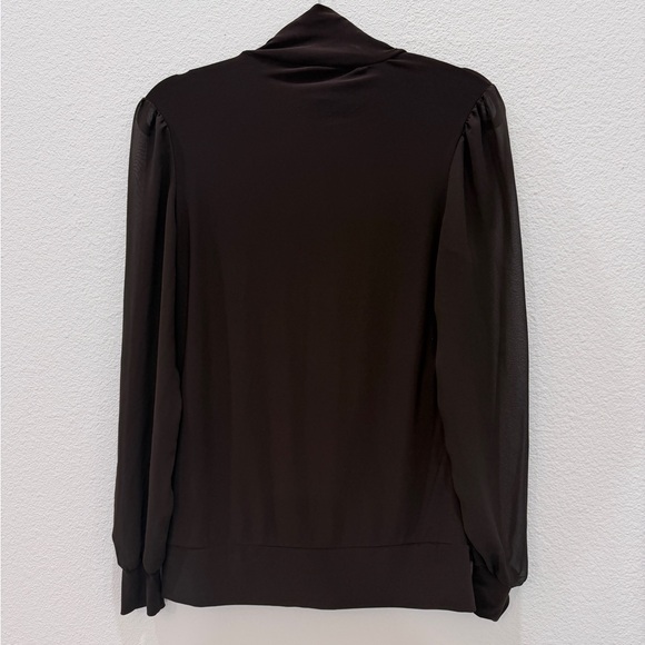 Le Fate Elegant Brown Women's Top size M/L - Picture 4 of 6